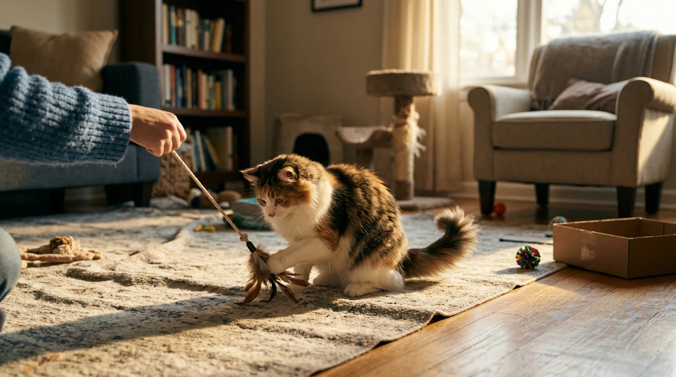 Play vs Overstimulation in Cats: Signs & What to Do
